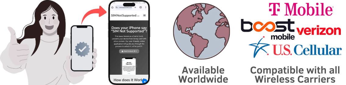Can I use SIMNotSupported if my Device is locked to another Carrier