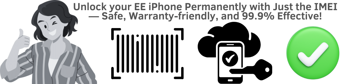 Permanently unlock your Phone from EE only with its IMEI Number!