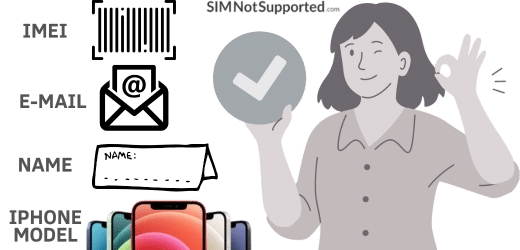What do I need to unlock my Phone with SIMNotSupported