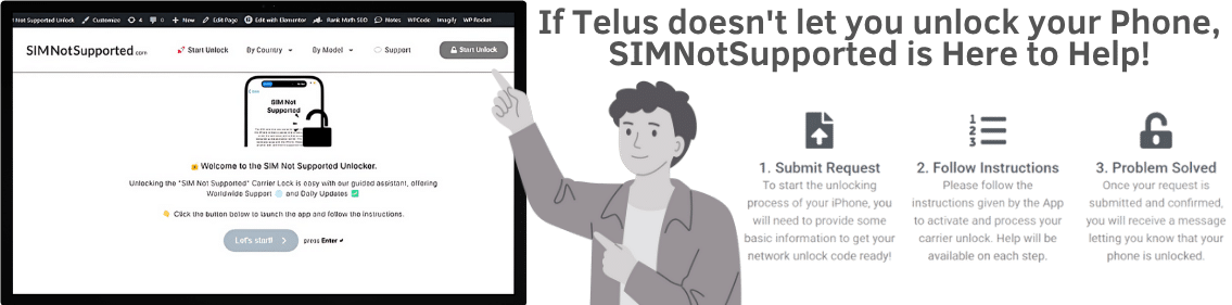 Can I Network unlock my Telus Phone myself